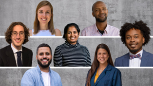 The seven trainees that were awarded the 2023 K.C. Donnelly Externship Award