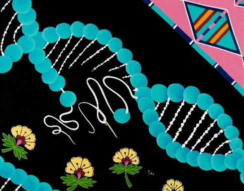 painting of DNA repair