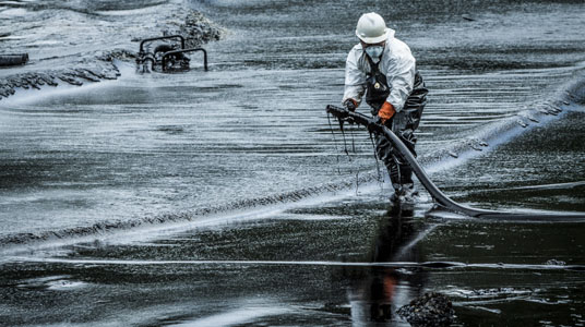 Oil Spill cleanup