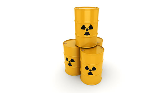 radioactive barrell