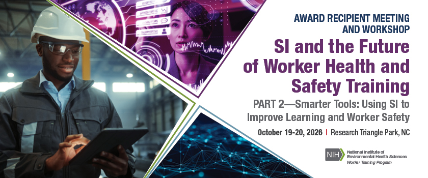 Fall 2026 WTP Award Recipient Meeting and Workshop Banner; October 19-21, 2026