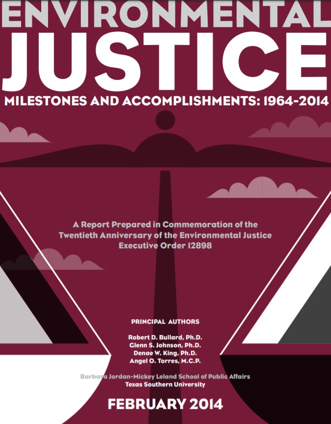 Environmental Justice Milestones and Accomplishments